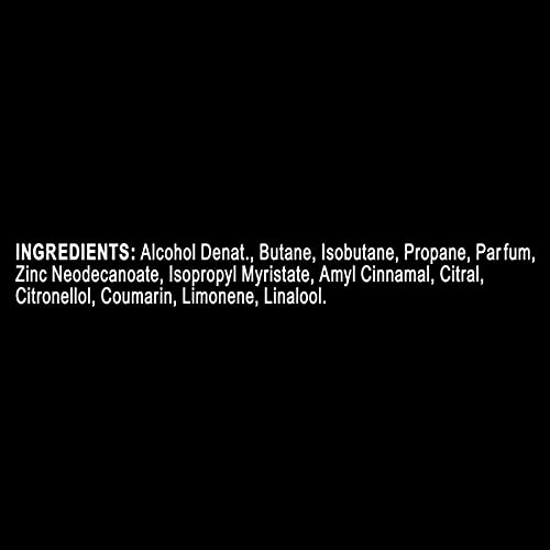 AXE Desodorante en aerosol Dark Temptation, 6 x 150 ml, desodorante en espray para hombre, sin sales de aluminio