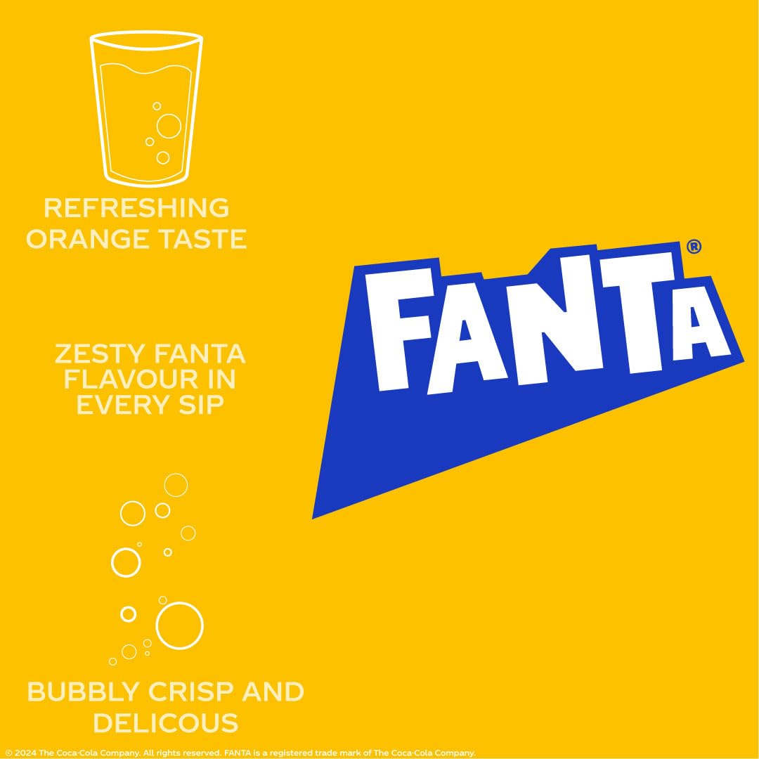 Fanta Naranja 24X330ML latas