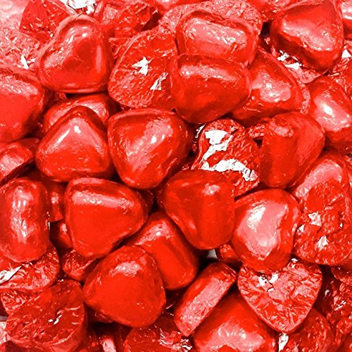 Corazones de Chocolate con Leche Interdulces 1 kg