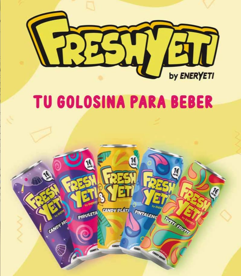 Bebida FreshYeti 24 latas