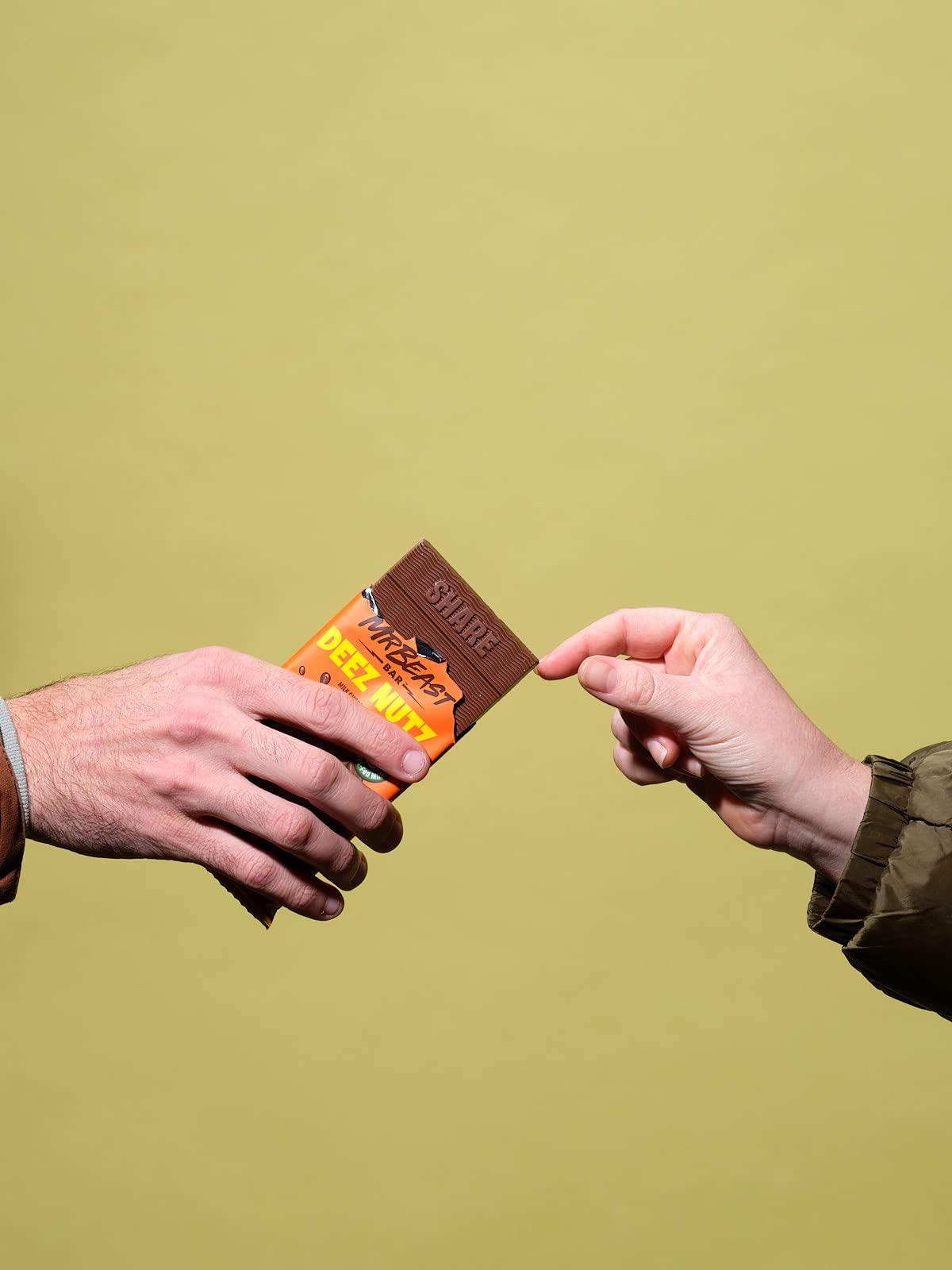 Feastables MrBeast Chocolate Bars/Barras de chocolate (10 x 60 g) - El regalo de chocolate para la verdadera bestia (Deez Nutz/Peanut Butter)