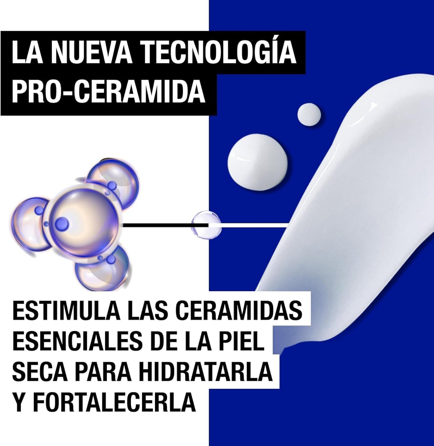 Neutrogena Fórmula Noruega Hidratación Profunda Loción de Absorción Inmediata (Pack de 2 X 750 ml), crema hidratante corporal con tecnología Pro-Ceramida y Glicerina para piel seca
