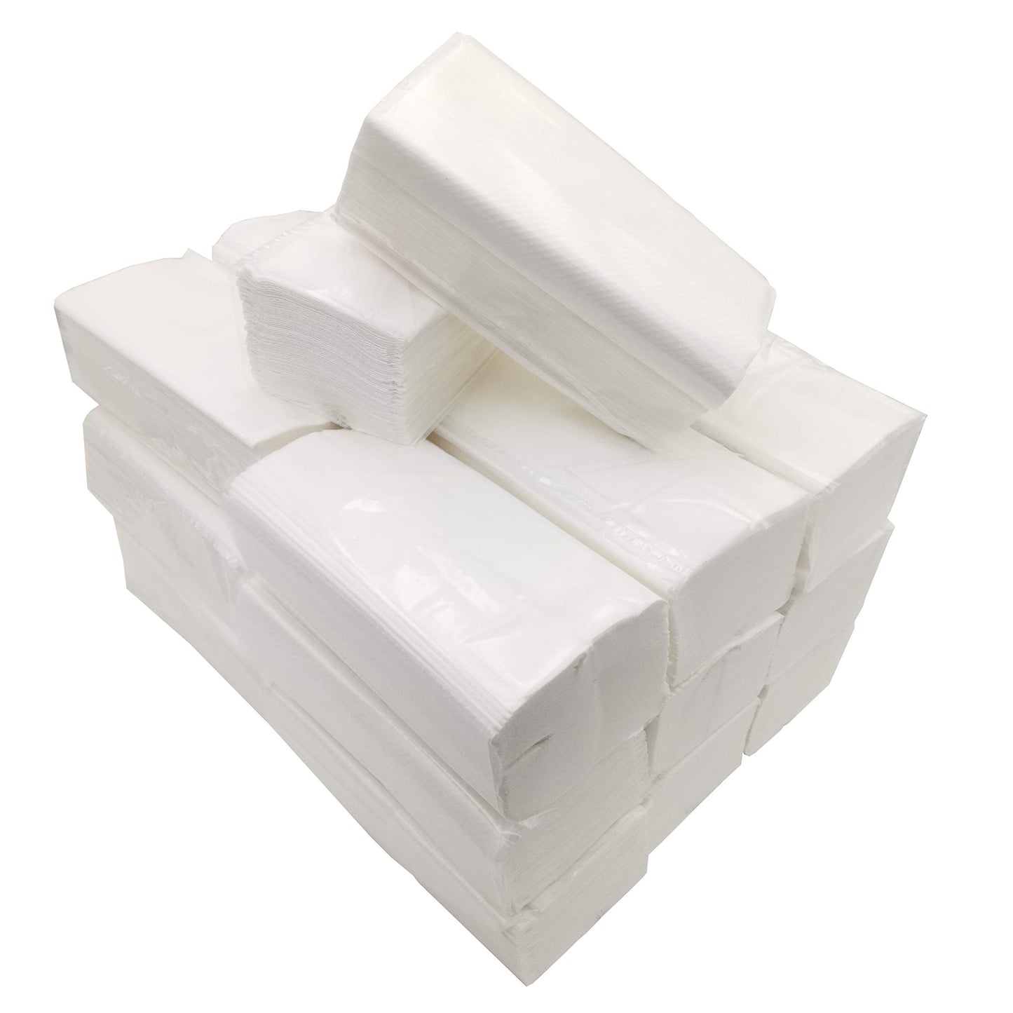 Toalla Papel Secamanos Tejido Zig Zag, Laminadas Doble Capa, Caja 3000 Unidades