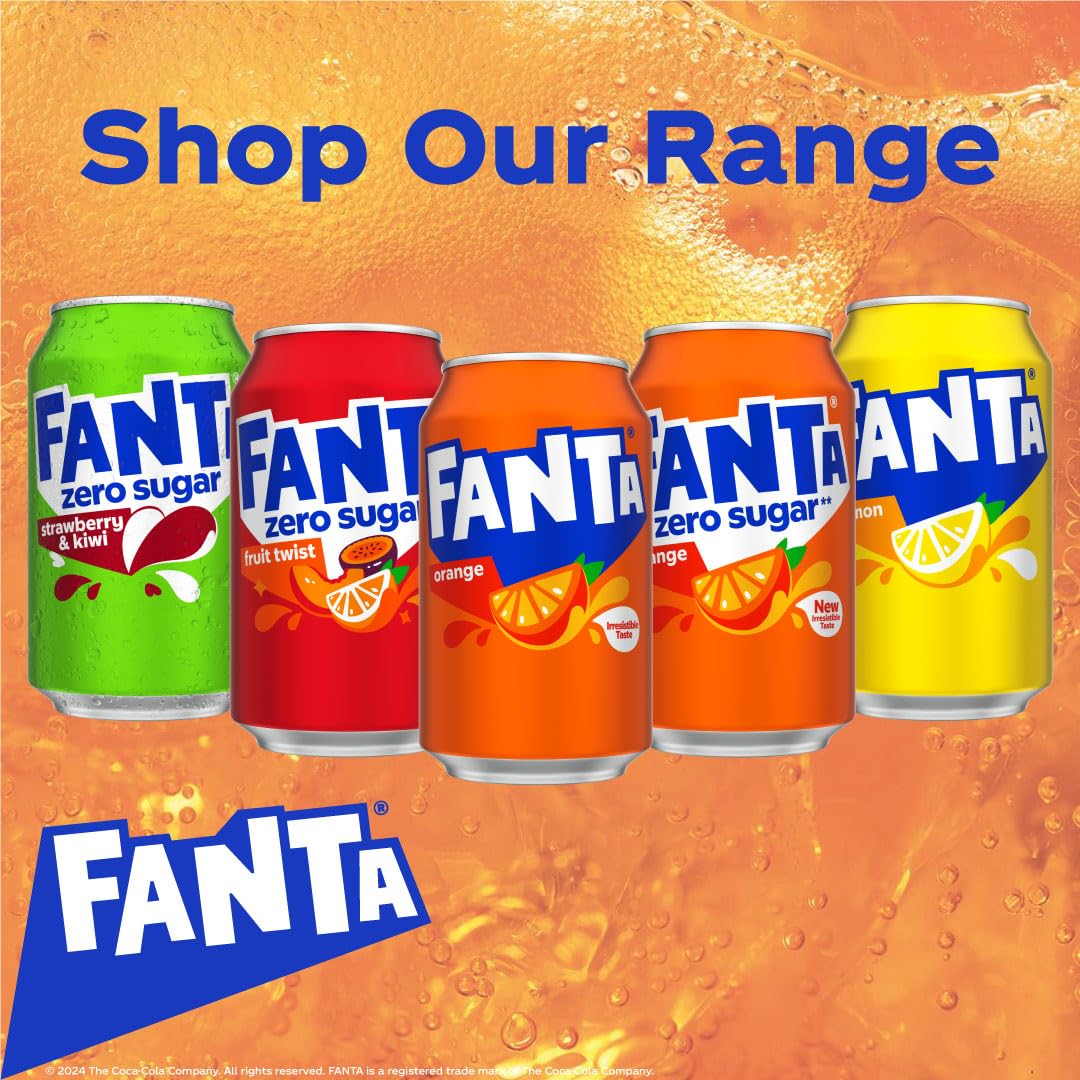 Fanta Naranja 24X330ML latas
