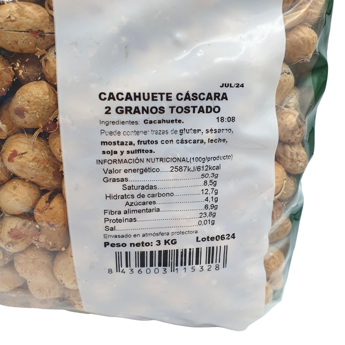 Cacahuete con Cascara 3K