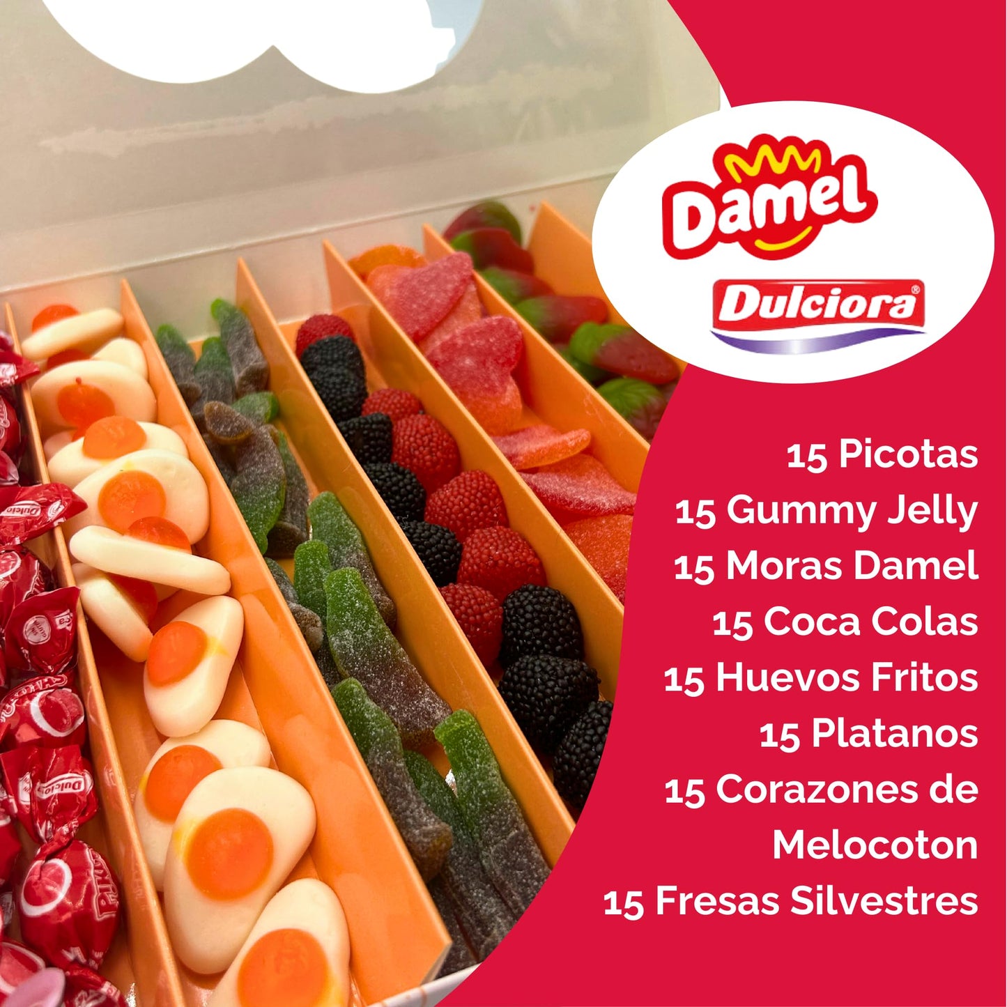 Caja Regalo Slim de Chucherías