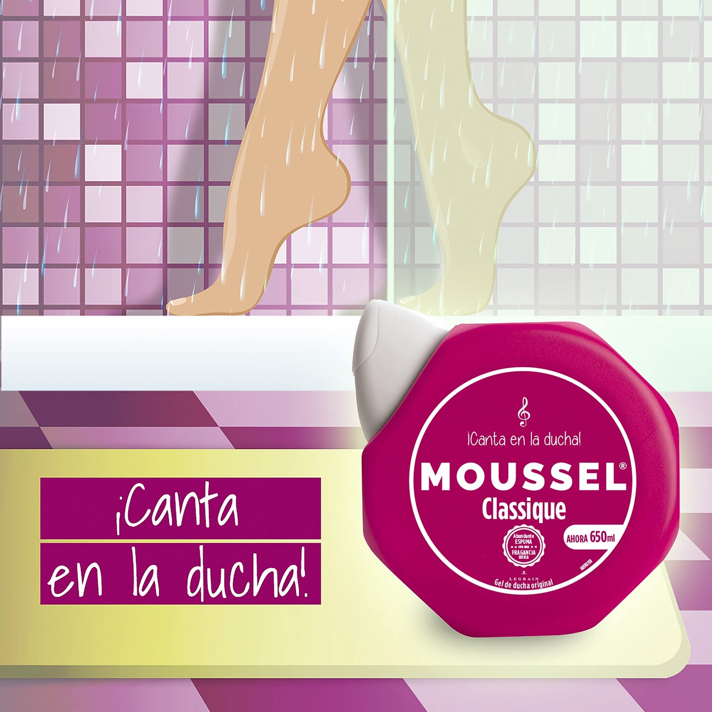 MOUSSEL Gel de Ducha Classique Original Duplo 2 x 650 ml