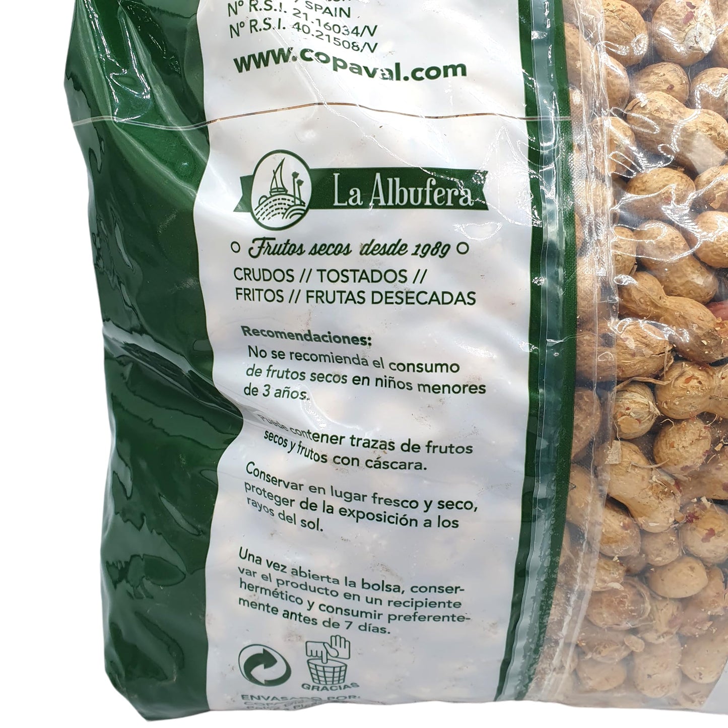 Cacahuete con Cascara 3K