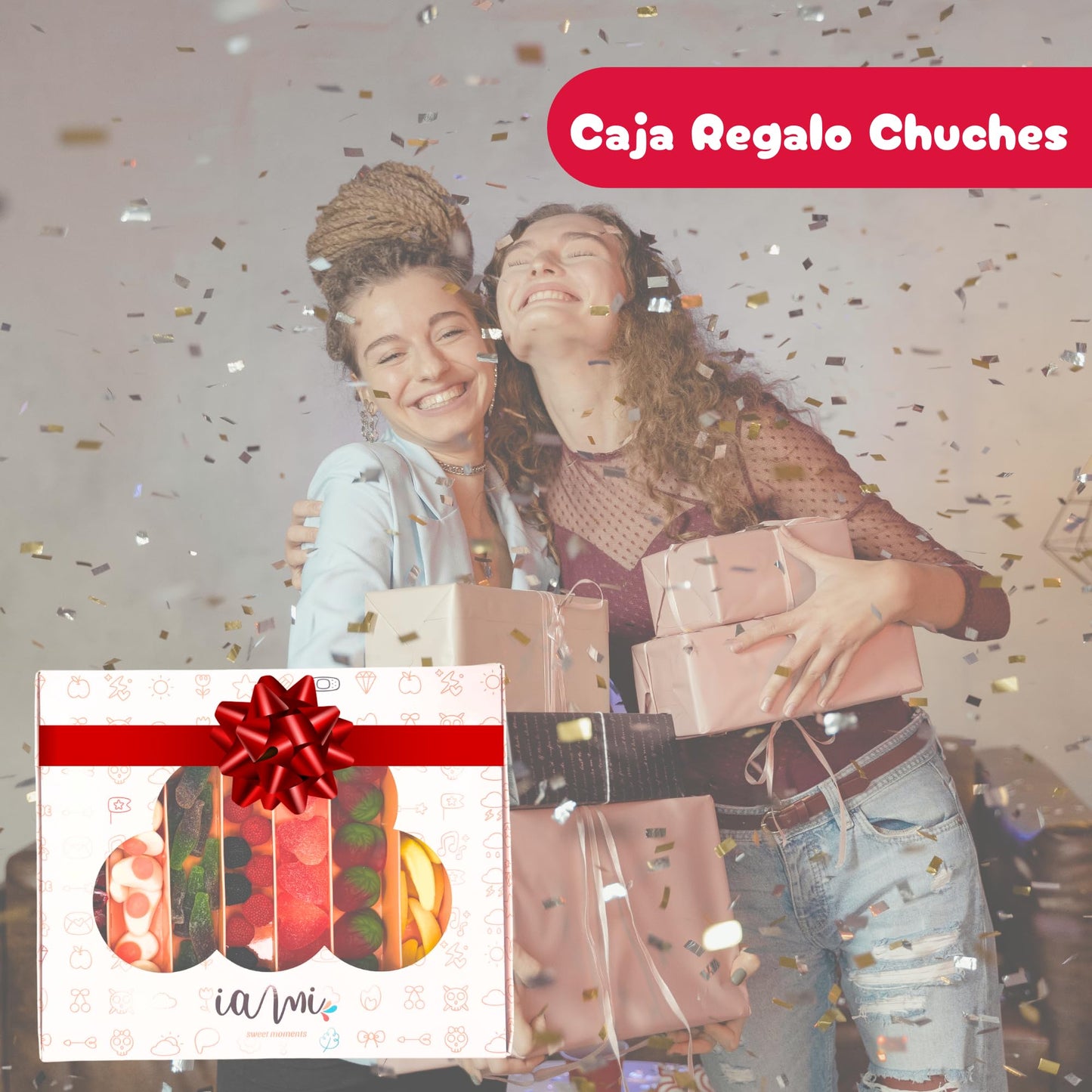 Caja Regalo Slim de Chucherías