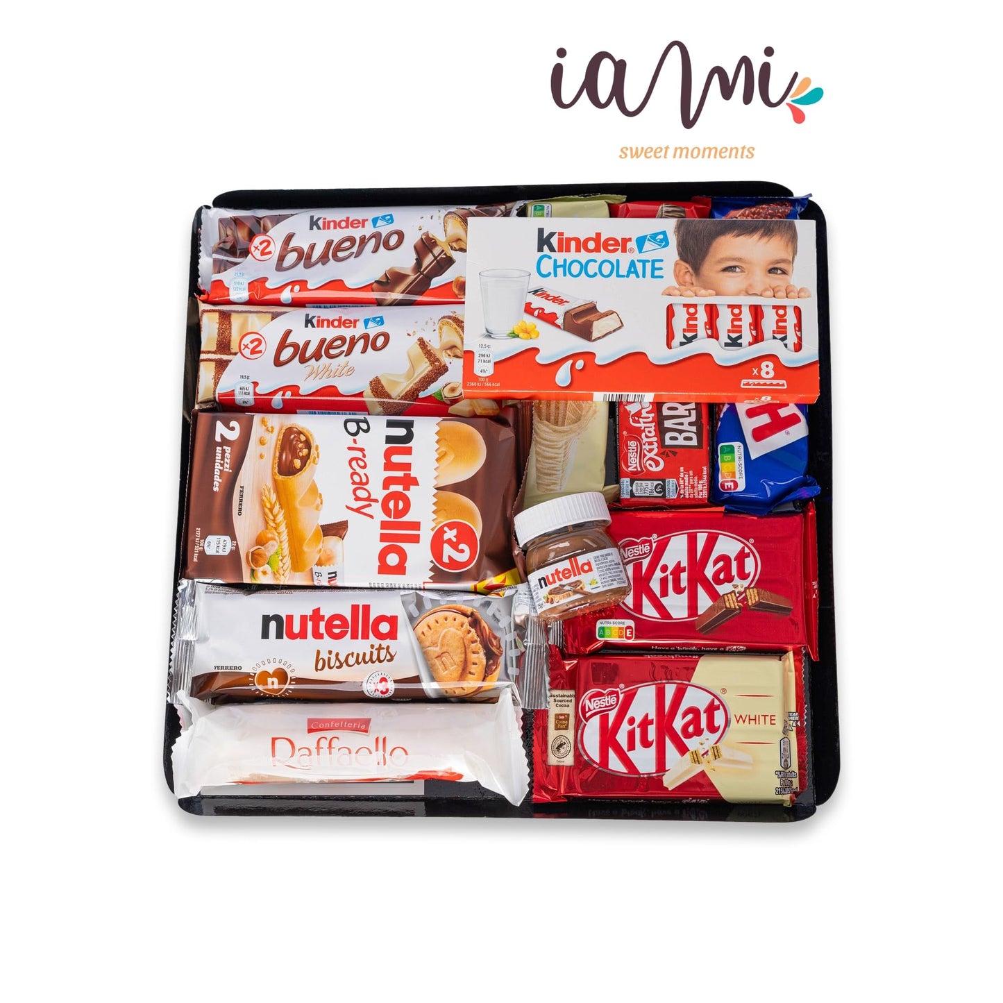 Bandeja Regalo Mega Pack de Chocolates +15 Unidades - Primeras marcas