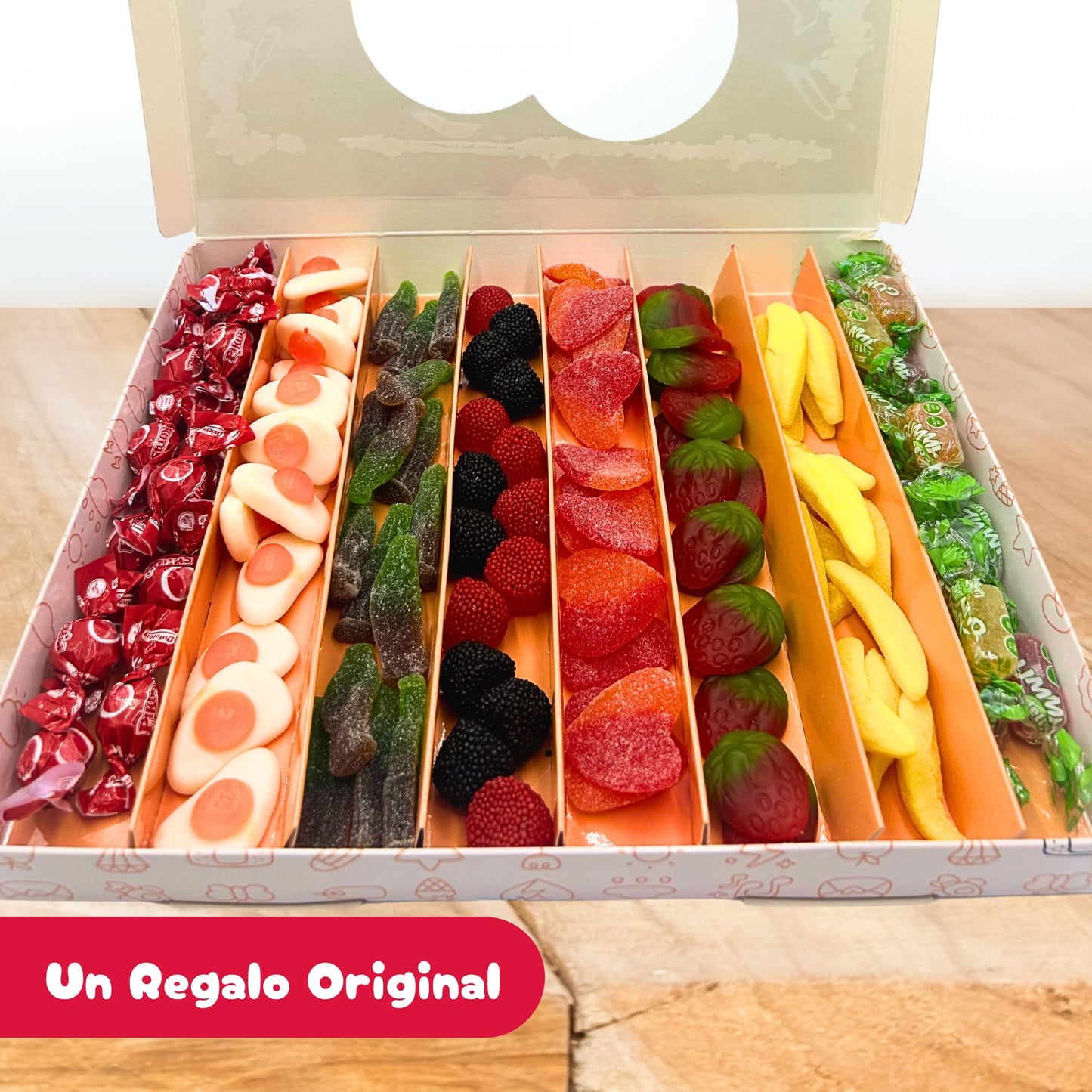 Caja Regalo Slim de Chucherías