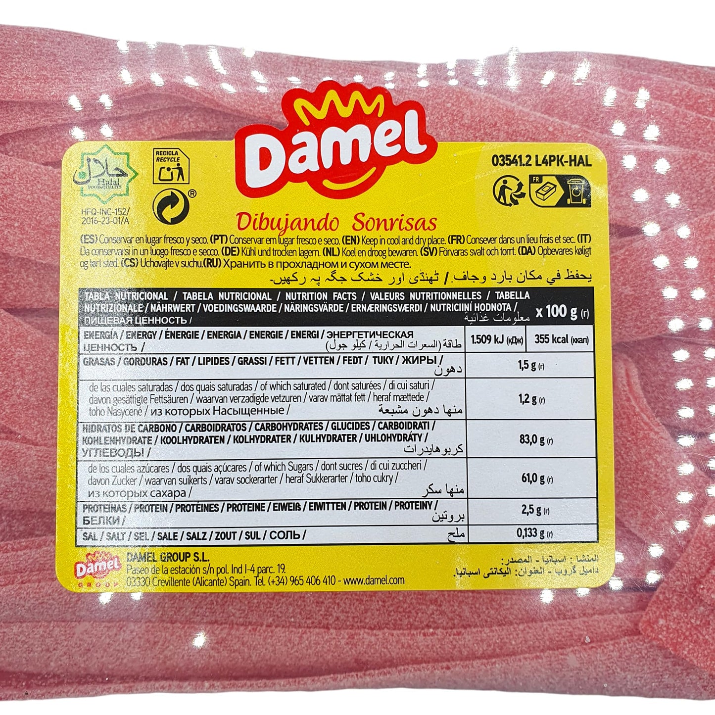 Cintas Pica Arcoiris Damel - 210 Unidades