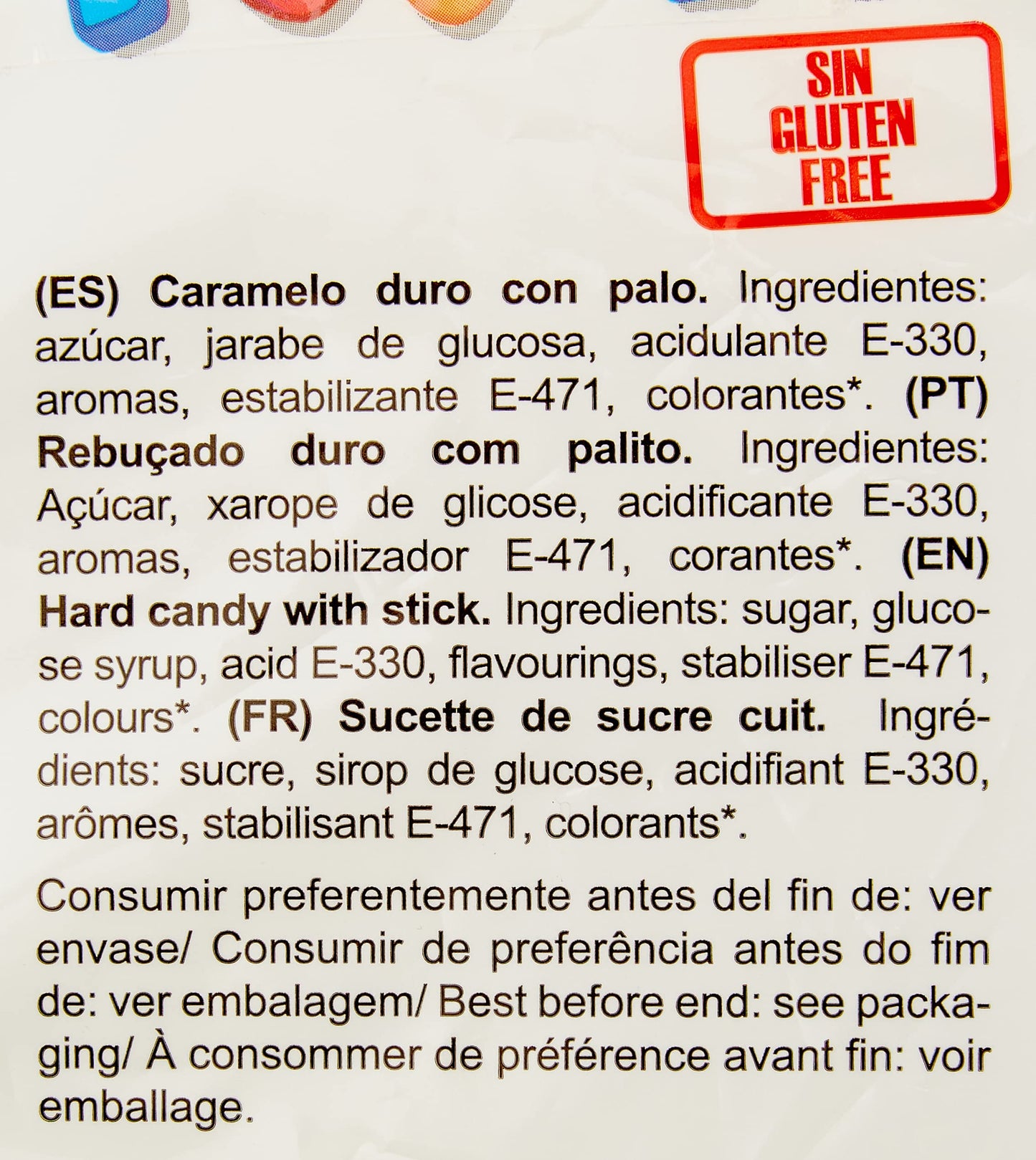Juan Lopez, Caramelo duro (Cereza) - 1,33 g, 200 unidades