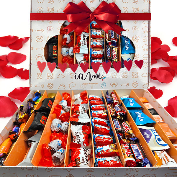 Caja Chocolatinas Regalo - Más de 80 Chocolatinas y Bombones para Regalar