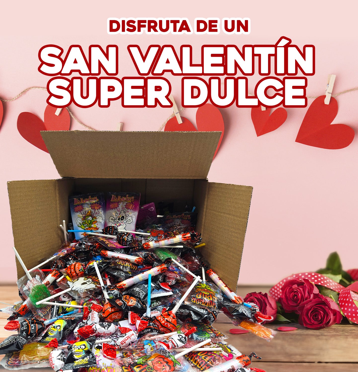 +150 Chuches Surtidas - Caja de Caramelos y Golosinas para Regalar + 1,3 Kg