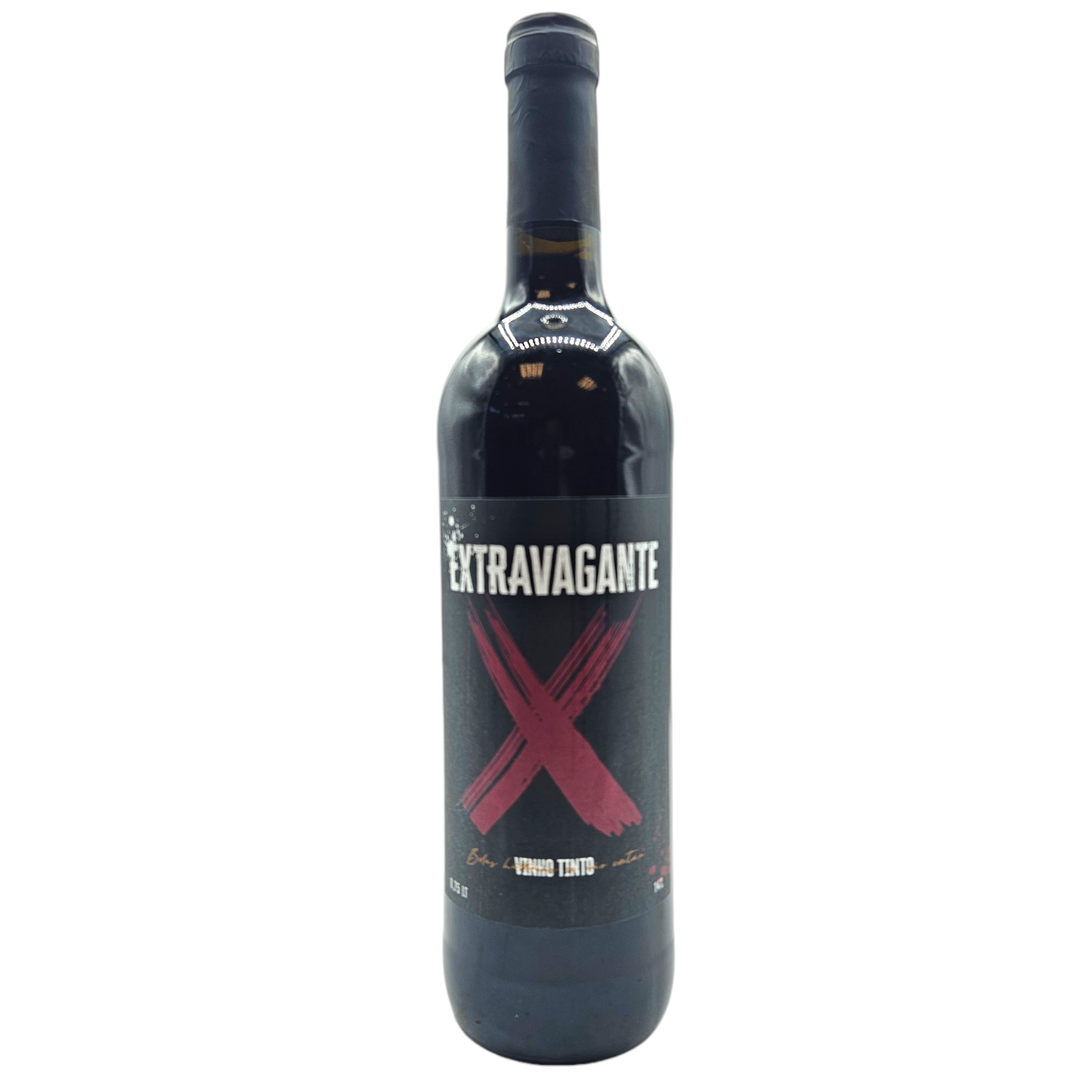 Vino Tinto de Mesa - Extravagante. Caja 6 Unid. 14% Alcohol.