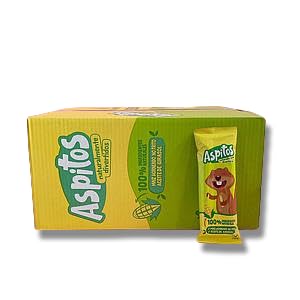 Gusanitos de Maiz Aspitos - Aspil - Super Aspitos Natural - Caja con 75 unidades