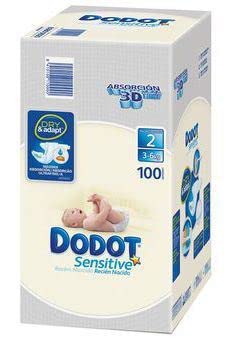 Dodot Plus Pañales Recién Nacido T.2 3-6M 100 Unidades + 24 Toallitas