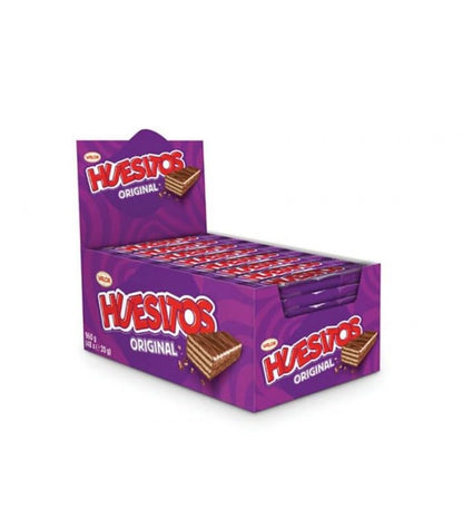 Generic Huesitos Original Pack 48 Unid. Huesitos Barrita Chocolate Valor de 20 gramos - Pack de 48 Unidades de Huesitos