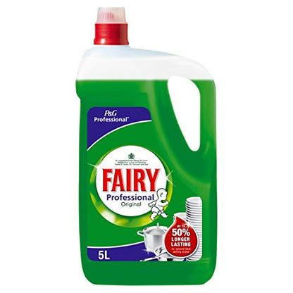 Fairy Professional - Líquido de lavado (5 L, 2 unidades)