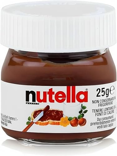 Ferrero - Nutella crema de cacao y avellanas Pack 10 uds x 25 gr + 10 uds x 15 gr - Promoo