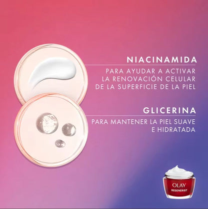 Genérico Pack Especial con Neceser + Masajeador facial: Regenerist Crema De Día 50ml + Retinol24 Crema Hidratante De Noche 15ml. Pack Neceser.