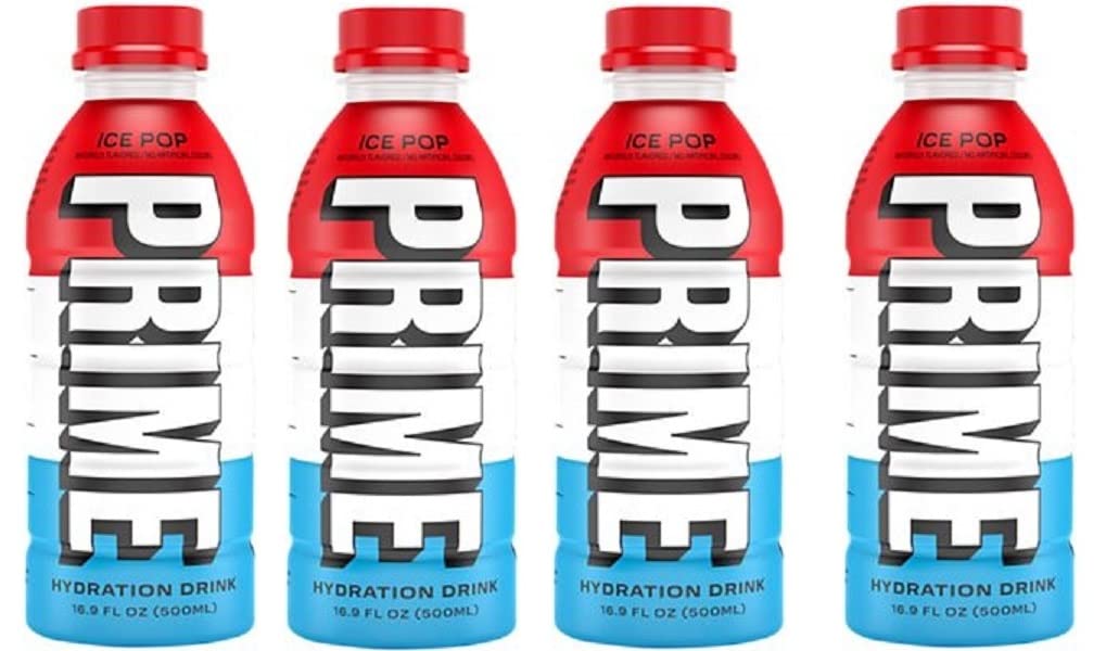 Bebida energética Prime de Logan Paul & KSI 355 ml (Ice Pop)