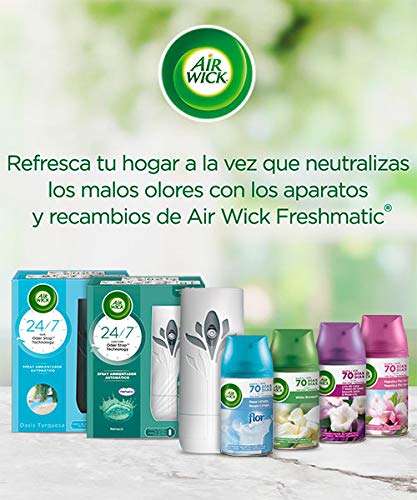 Air Wick Freshmatic Aparato y Recambio de Ambientador Spray Automático, Aroma a Nenuco