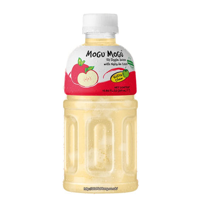 MOGU MOGU Zumo de frutas surtido con Nata de Coco 320 ml (24 botellas) | Sabores mixtos seleccionados por WaNaHong