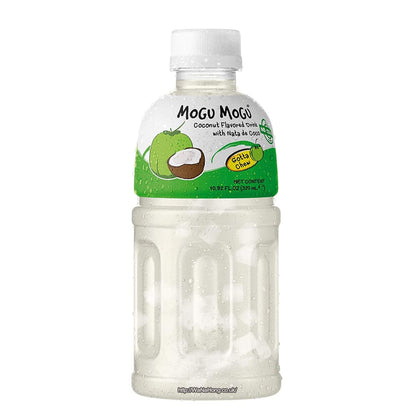 MOGU MOGU Zumo de frutas surtido con Nata de Coco 320 ml (24 botellas) | Sabores mixtos seleccionados por WaNaHong