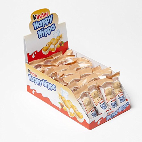 Kinder Happy Hippo Biscuit 20.7g Case of 28