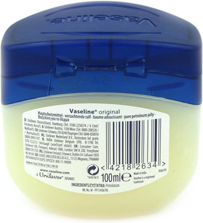 Vaseline - Vaselina para Humectación (100 ml, 3 unidades)