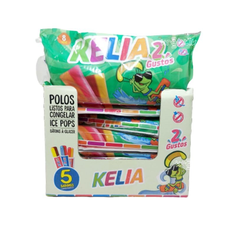 Kelia 2 Sabores 8 Unidades (15 Bolsas) | 120 Unidades de 80ml