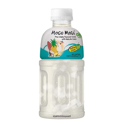 MOGU MOGU Zumo de frutas surtido con Nata de Coco 320 ml (24 botellas) | Sabores mixtos seleccionados por WaNaHong