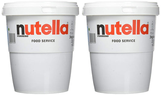 Nutella gran familia, sabor Cacao, 3 kg (paquete de 2)