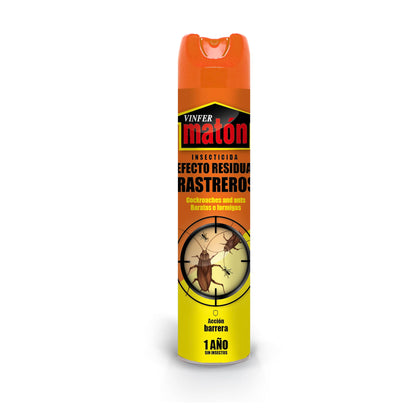 VINFERMATON - Insecticida Matén Residual Cucarachas y Hormigas permanente - 600ml