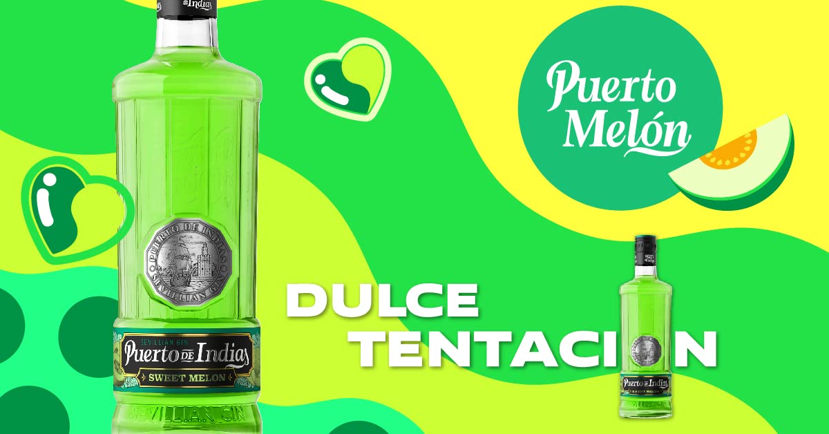 Puerto de Indias – Ginebra de Melon, Melocoton, Limon y Classic Premium – Sweet Melon, Peach, Lemoberry and Classic Premium Gin