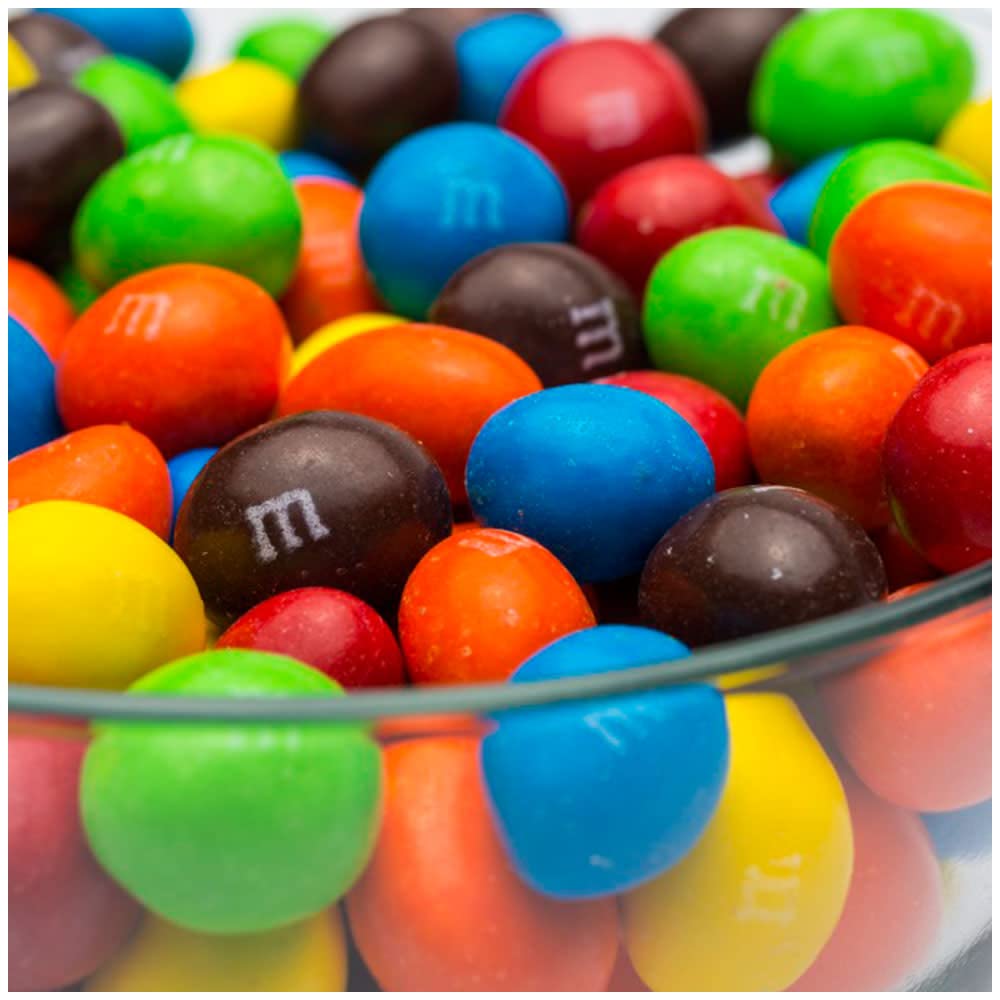 M&M's Peanuts Snack en Bolitas de Colores con Cacahuete y Chocolate con Leche (24 x 45g)