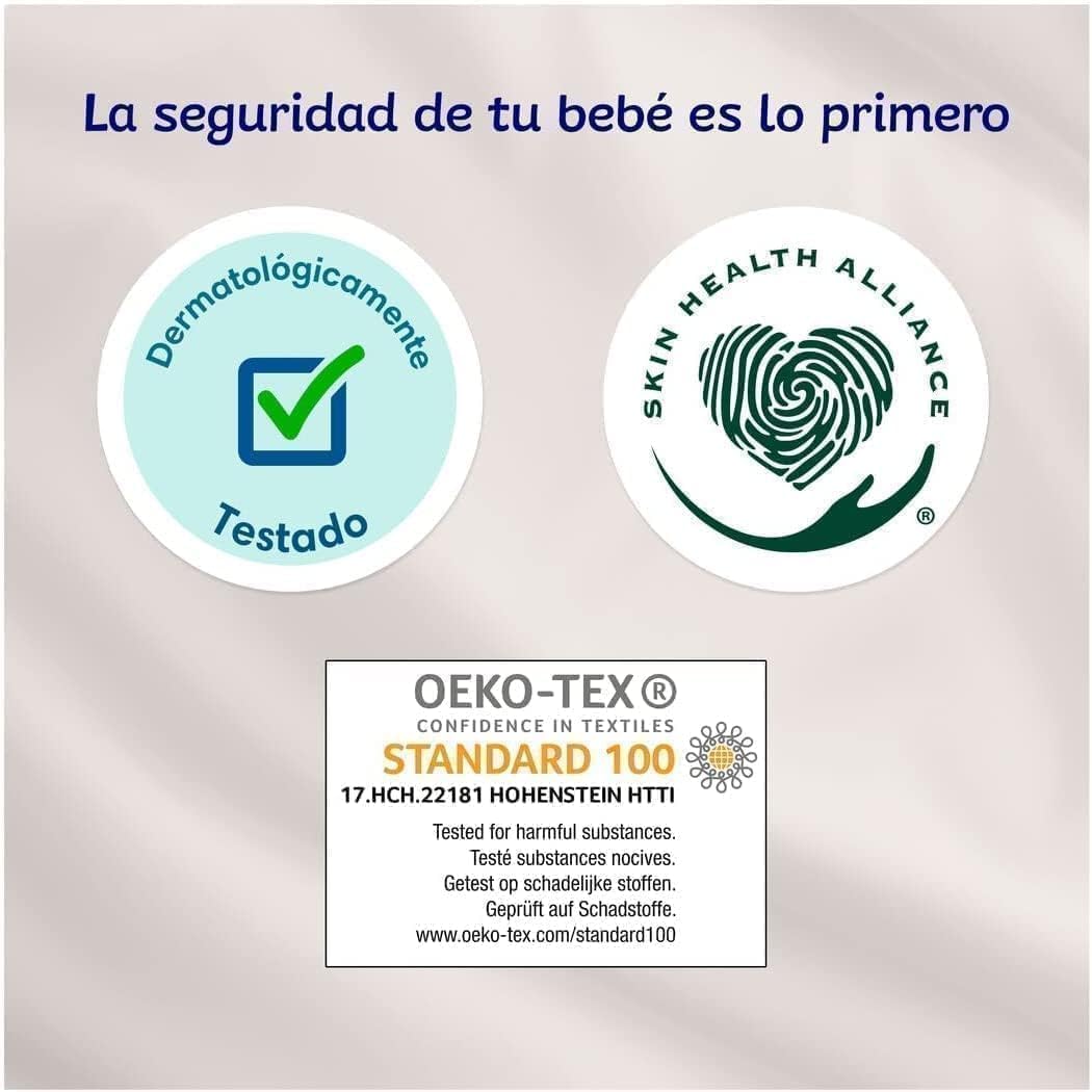 Dodot Pañales Sensitive Talla 6 Pack 3 x 39, 117 Unidades - Pañales para Piel Sensible con Indicador de Humedad y Alta Absorción