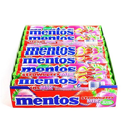 MENTOS SABORES FRESA VARIADOS