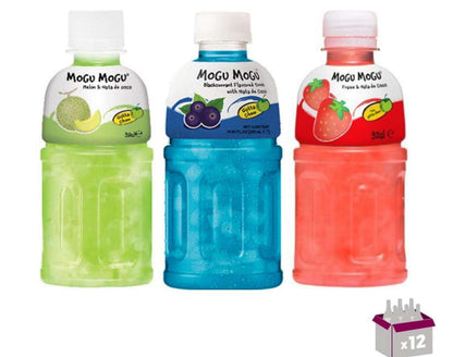 Mogu Mogu - Grosella - Fresa - Melén - 12 x 32 cl