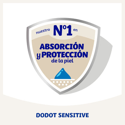 Dodot Sensitive Pañales Talla 4+, 52 Pañales - 10 - 15 kg