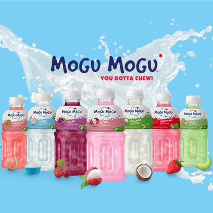 Bebida Mogu Mogu 320ml. Pack 6 Unidades. (6 Botellas) (Melén)