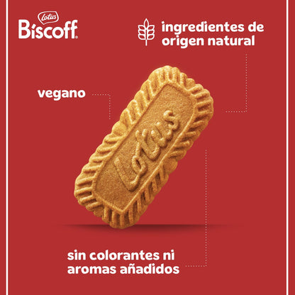 Lotus Biscoff | Galleta Caramelizada | Ingredientes de Origen Natural | Vegano | Sin Colorantes ni Aromas Añadidos