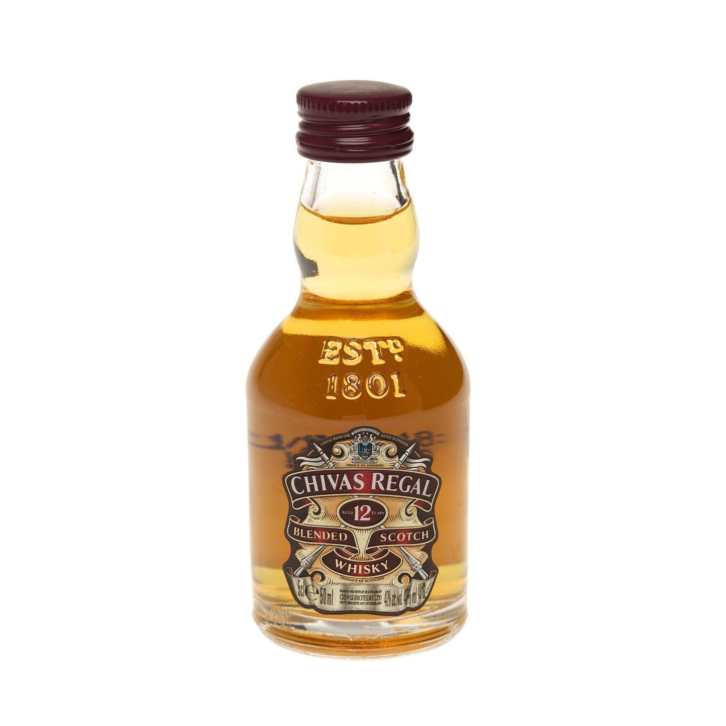 Chivas Regal Blended Scotch Whisky Miniature 5 cl (Case of 12)