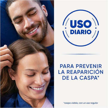 H&S Nutre y Cuida Champú Anticaspa para Uso Diario. Pack Ahorro 2 x 700 ml. Hasta 100% de Protección Anticaspa, Clínicamente Probado. Para Todo Tipo de Pelo y Cuero Cabelludo. Frescor y Limpieza