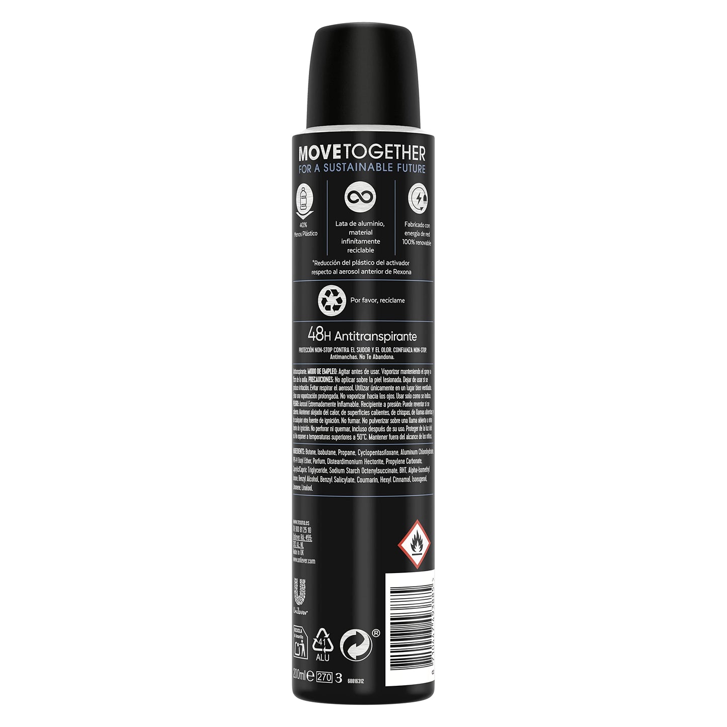 Rexona Invisible Desodorante Aerosol Antitranspirante