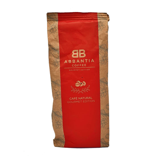 Cafe Natural en Grano Abbantia - 1 Kilo - Edicion Gourmet - 100% Cafe Robusta - Cafe Tueste Natural - Origen Vietnam