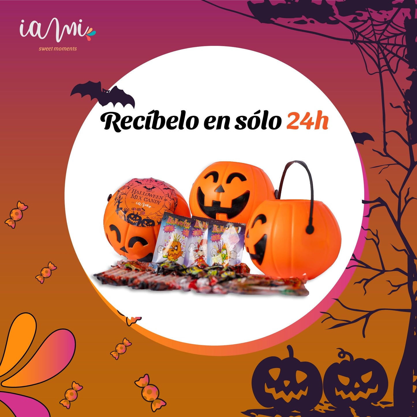 Calabazas - Calaveras Halloween