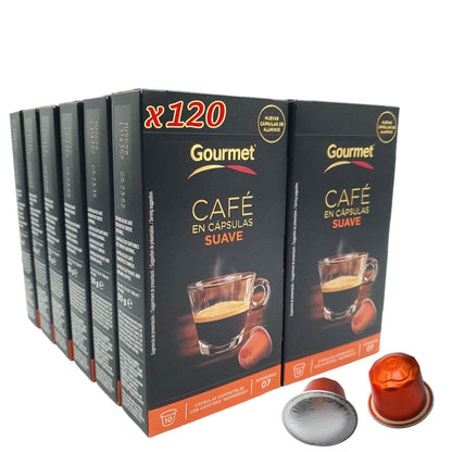 Cafe Capsula Gourmet 120 Unid.